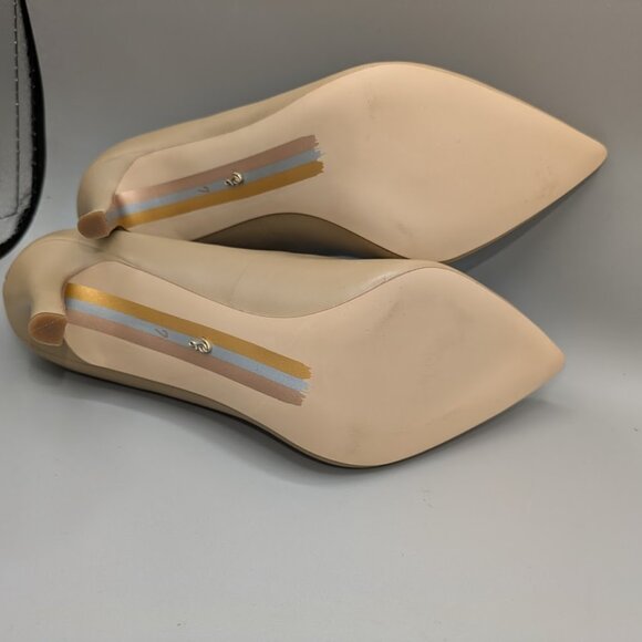 Sam Edelman Hazel Pump Heel Leather Size Womens 7 M - Picture 5 of 9
